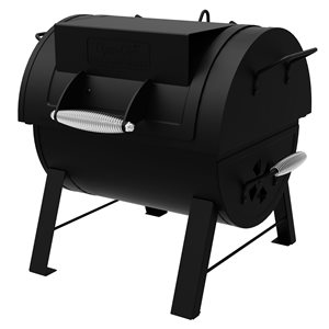 Dyna-Glo Signature Series Heavy Duty Portable Tabletop Charcoal Grill & Side Firebox