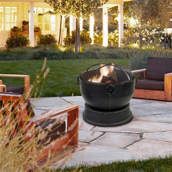 Pleasant Hearth Athena Deep Bowl Fire Pit Ofw316ra Rona