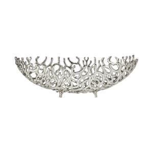 Home Gear Silver Bay Oval Bowl