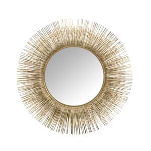 Home Gear 35.2-in Gold Acadia Radiance Wall Mirror