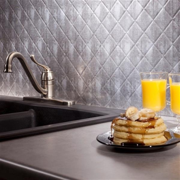 Retro Art Criss Grey Backsplash Tiles Decorative Wall ...