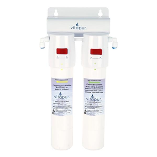 Vitapur 14 7 In White 2 Stage Water Filtration System Vfk 2q Rona