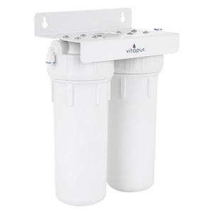Vitapur 12.8-in White 2-Stage Water Filtration System
