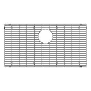 BLANCO Quatrus 15.75-in x 29.75-in Stainless Steel Super Single Sink Grid