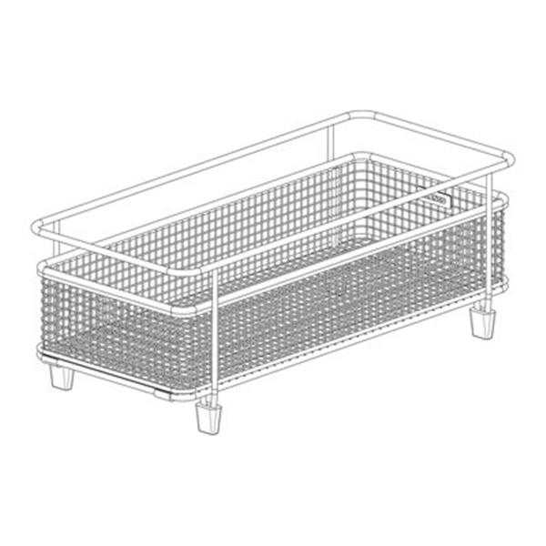 BLANCO 14.25-in x 6.75-in Stainless Steel Precis With Drainboard Basket