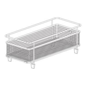 BLANCO 14.25-in x 6.75-in Stainless Steel Precis With Drainboard Basket