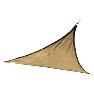 ShelterLogic Shade Sail Heavyweight Triangle - 12-ft x 12-ft - Sand