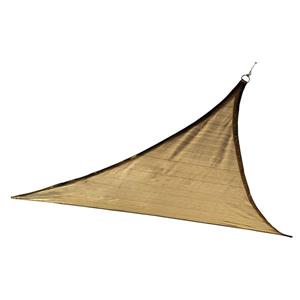 ShelterLogic Shade Sail Heavyweight Triangle - 16-ft x 16-ft- Sand