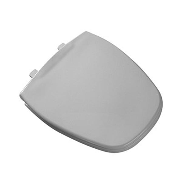 Bemis Emblem Round White Plastic Toilet Seat