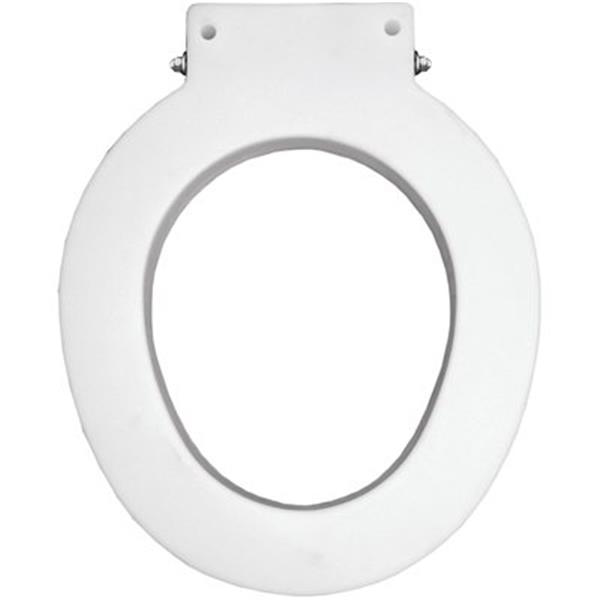 Bemis Round 4in Lift Spacer White Plastic Toilet Seat RONA