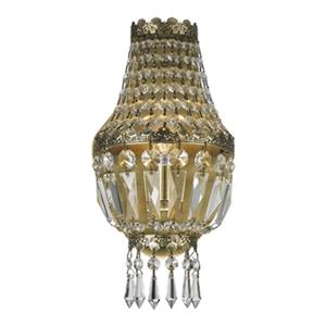 Worldwide Lighting Metropolitan Collection Antique Bronze Wall Single Light Sconce