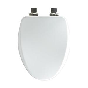 Bemis Elongated High Density&trade Molded Wood Off-White Toilet Seat