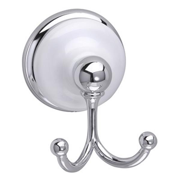 Taymor Bellissima Polished Chrome Double Robe Hook 02-D8302WC