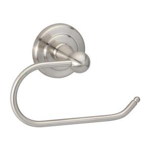 Taymor Kingstown 6.3-in Satin Nickel Euro Toilet Paper/Towel Holder