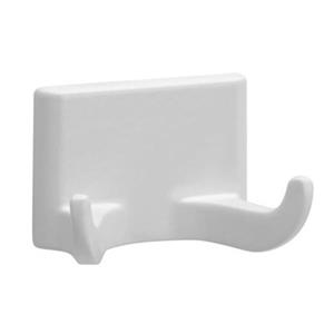 Taymor Sunglow White Double Robe Hook