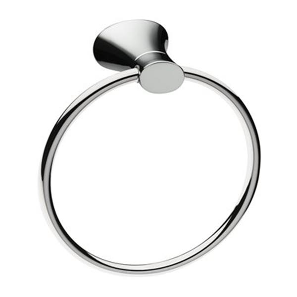 Taymor Sophia Polished Chrome Towel Ring 02 D29604 RONA