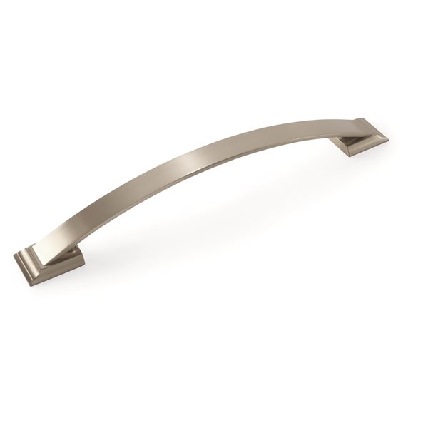 Amerock Candler 8-in Centre to Centre Satin Nickel Appliance Pull