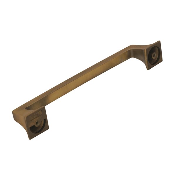 Amerock Mulholland 8-in Centre to Centre Gilded Bronze Appliance Pull