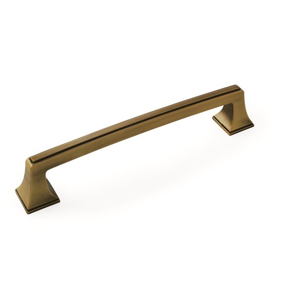 Amerock Mulholland 8-in Centre to Centre Gilded Bronze Appliance Pull