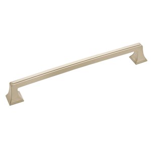 Amerock Mulholland 12-in Centre to Centre Satin Nickel Appliance Pull