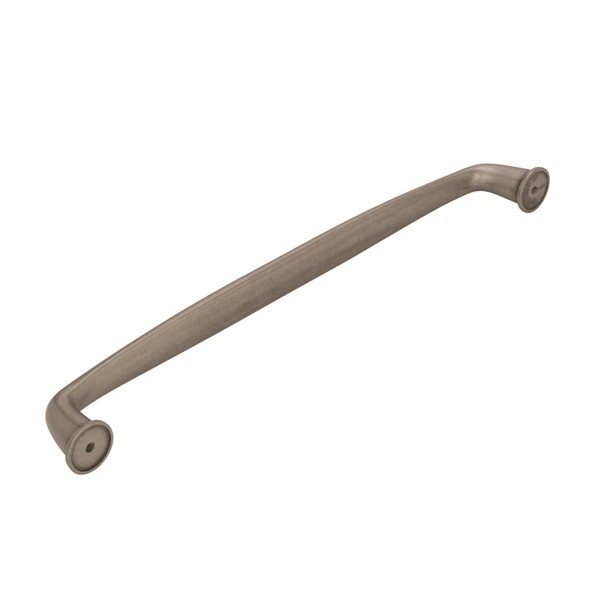 Amerock Kane 12-in Centre to Centre Weathered Nickel Appliance Pull