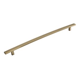 Amerock Cyprus 18-in Centre to Centre Golden Champagne Appliance Pull