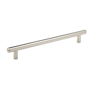 Poignée pour électroménager Bar Pulls d'Amerock, centre à centre, 12 po, nickel poli