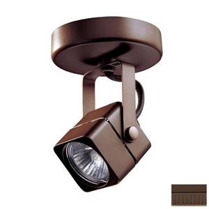 Kendal Lighting 5-in Oil-Rubbed Bronze 1-Light Flush Mount Fixed Track Light Kit
