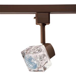 Kendal Lighting 1-Light Oil Rubbed Bronze Step Linear Track Lighting Head