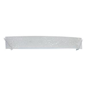 Kendal Lighting Michaela 36-in Chrome 1-Light Rectangle Vanity Light
