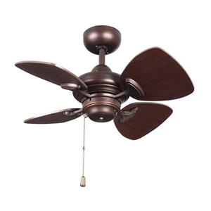 Kendal Lighting Aries 24-in Copper Bronze 4 Blade Indoor Ceiling Fan