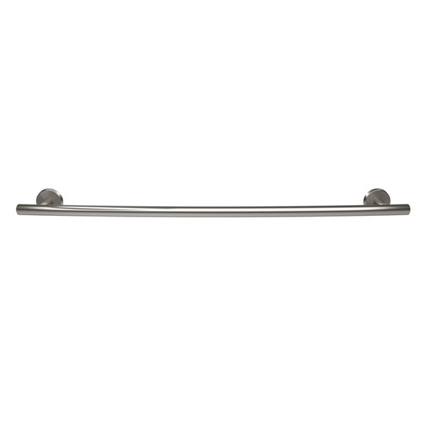 Amerock Arrondi 24-in Stainless Steel Wall Mount Towel Bar