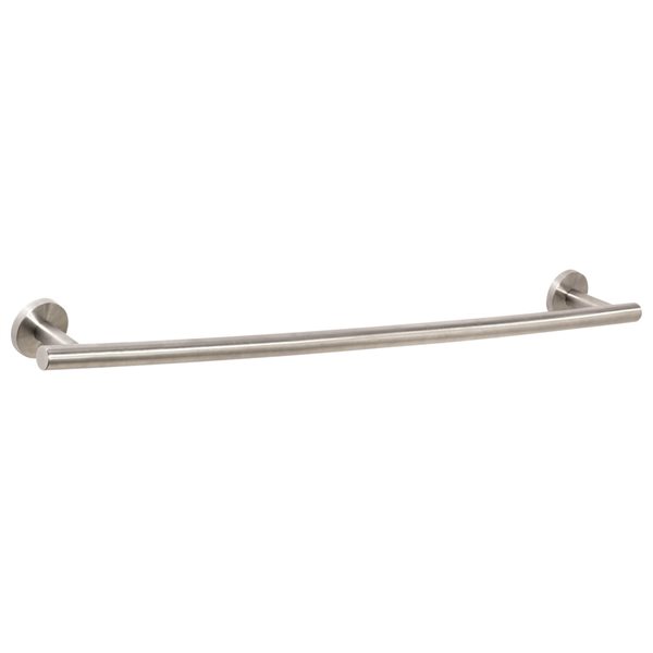 Amerock Arrondi 24-in Stainless Steel Wall Mount Towel Bar