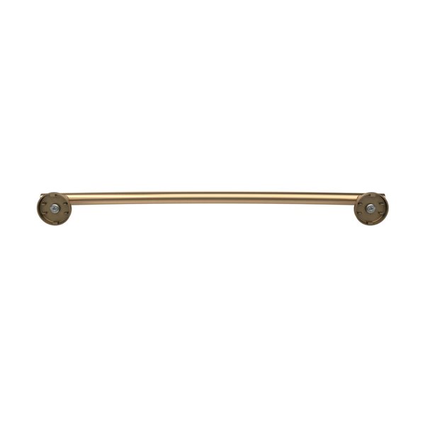 Amerock Arrondi 18-in Golden Champagne Wall Mount Towel Bar