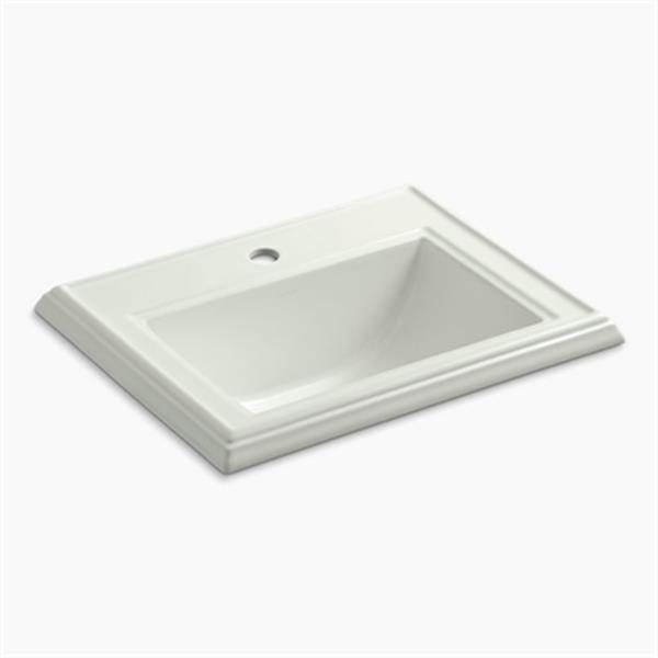 KOHLER Memoirs 2.75-in x 8.75-in Off White Rectangular Self Rimming ...