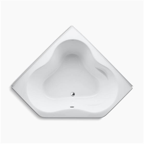 KOHLER 54in x 54in Alcove Bath with Tile Flange 1155F0 RONA