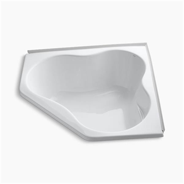 KOHLER 54in x 54in Alcove Bath with Tile Flange 1155F0 RONA