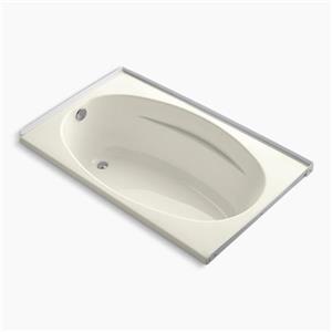 KOHLER 60-in x 36-in Alcove Bath with Tile Flange