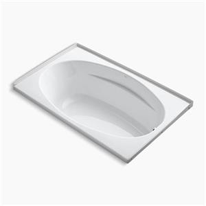 KOHLER 60-in x 36-in Alcove Bath with Tile Flange