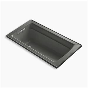 KOHLER 60-in x 32-in Drop-in Bath with Reversible Drain Location