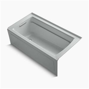 KOHLER 60-in x 32-in Alcove Bath with Integral Apron and Flange