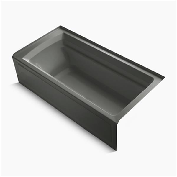 KOHLER 72-in x 36-in Alcove Bath with Integral Apron and Drain
