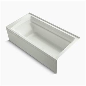 KOHLER 72-in x 36-in Alcove Bath with Integral Apron and Drain