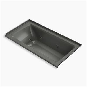 KOHLER 60-in x 30-in Alcove Whirlpool with Integral Flange and Drain