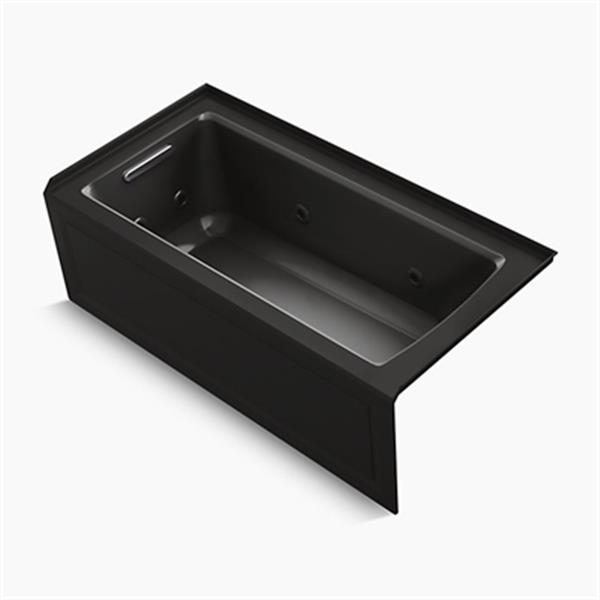 KOHLER 60-in x 30-in Alcove Whirlpool with Integral Flange and Drain