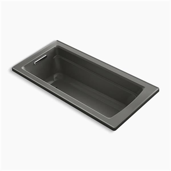 KOHLER 66-in x 32-in Drop-in Bath Reversible Drain