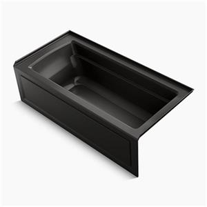 KOHLER ExoCrylic 66-in x 32-in Three-Side Integral Flange Bath