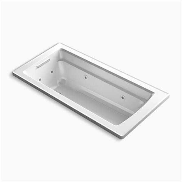 KOHLER 66-in x 32-in Drop-in Whirlpool