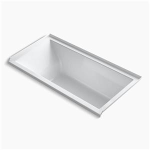 KOHLER 60-in x 30-in Alcove Bath with Tile Flange