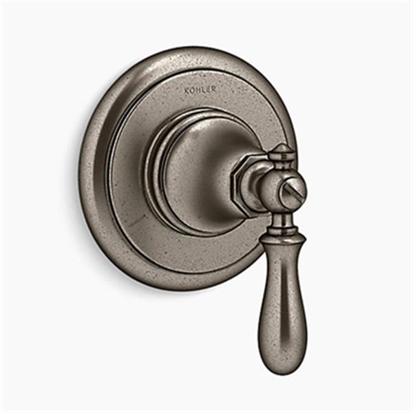 KOHLER Artifacts Duscharmatur – Poliertes Chrom, Hebelgriff, Ohne Ventil (K-T72770-4-CP)